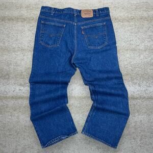 True Vintage Orange Tab Levis Jeans 517 Bootcut Flared Fit Medium Wash USA 70s